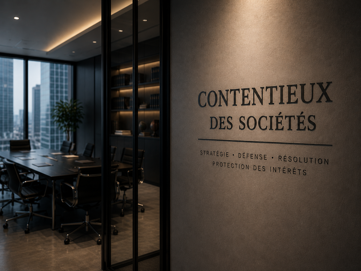 Contentieux des sociétés
