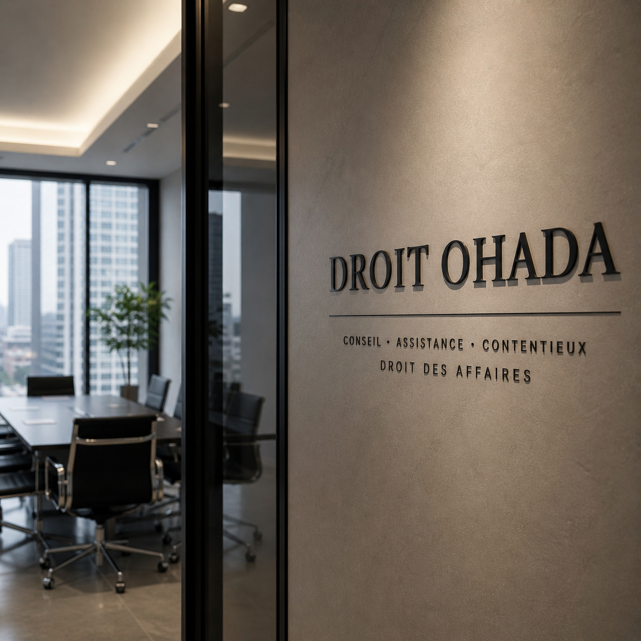 Droit OHADA et accompagnement juridique